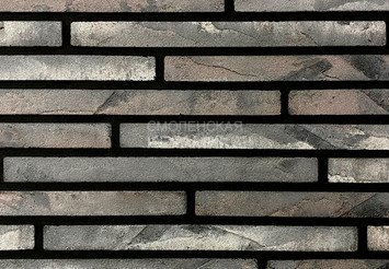 Плитка ручной формовки Real Brick Коллекция 10 ригель 490, RB 10-16 коралловый