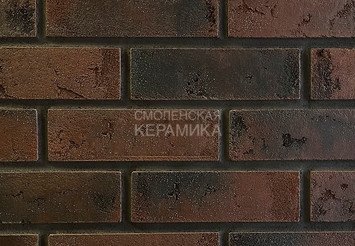 Плитка ручной формовки Real Brick Коллекция 12 WDF, RB 12-04 бордовый