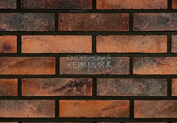 Плитка ручной формовки Real Brick Коллекция 12 WDF, RB 12-10 кирпичный