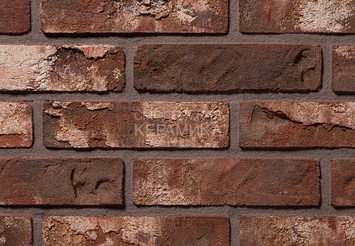 Плитка ручной формовки Real Brick Коллекция 4 Loft, RB 4-04 бордовый