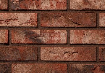 Плитка ручной формовки Real Brick Коллекция 4 Loft, RB 4-10 кирпичный