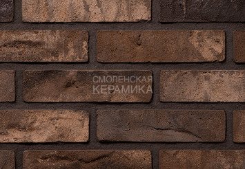 Плитка ручной формовки Real Brick Коллекция 4 Loft, RB 4-11 умбра