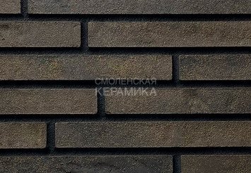 Плитка ручной формовки Real Brick Коллекция 7 ригель, RB 7-11 умбра