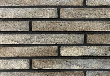 Плитка ручной формовки Real Brick Коллекция 7 ригель, RB 7-12 платина