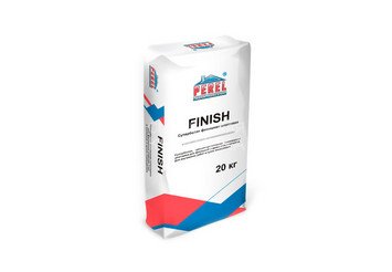 Полимерная шпатлевка Perel Finish 0655 для финишной отделки, 20 кг белая (для внутренних работ)
