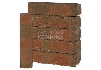 Полнотелый кирпич ручной формовки Randers Tegl Rustica RT 444, ECO-ENG 215X50X65 мм