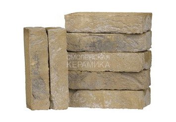 Полнотелый кирпич ручной формовки Randers Tegl Rustica RT 454, ECO-DNF 228X50X54 мм