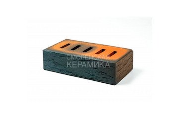 Полнотелый лицевой кирпич 1НФ "Пятый Элемент" Мюнхен руст
