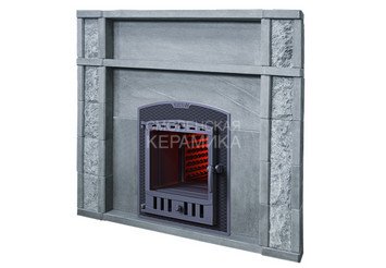 Портал для банной печи из камня Талькохлорит Premium