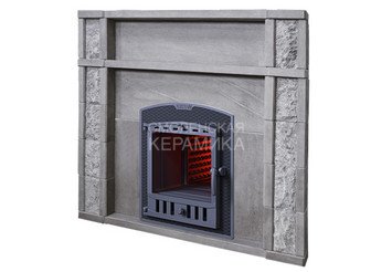 Портал для банной печи из камня Талькомагнезит Premium