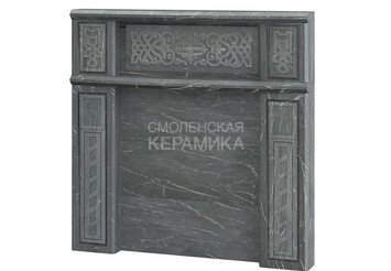 Портал для банной печи Универсальный Талькохлорит Резной