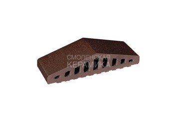 Профильный кирпич King Klinker 310/250x100x78 коричневый глазурованный (02)