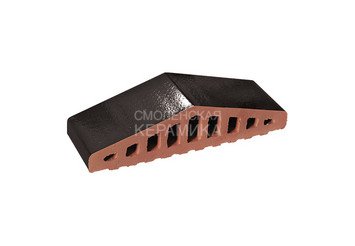 Профильный кирпич King Klinker 310/250x100x78 ониксовый черный (17)