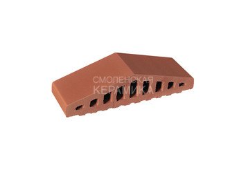 Профильный кирпич King Klinker 310/250x100x78 рубиновый красный (01)