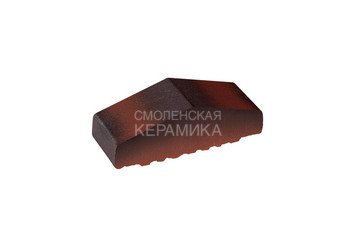 Профильный кирпич полнотелый King Klinker 180/120x65x58 дикое вино (04)
