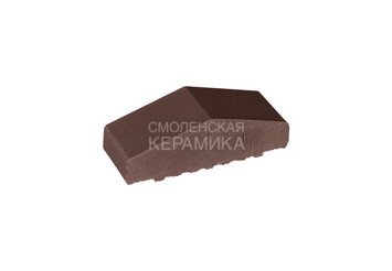 Профильный кирпич полнотелый King Klinker 180/120x65x58 коричневый натура (03)