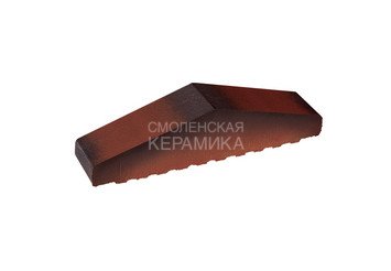 Профильный кирпич полнотелый King Klinker 310/250x65x78 дикое вино (04)