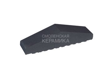 Профильный кирпич полнотелый King Klinker 310/250x65x78 полярная ночь (08)