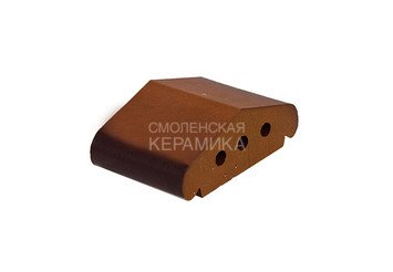 Профильный клинкерный кирпич ZG Clinker К12 каштановый