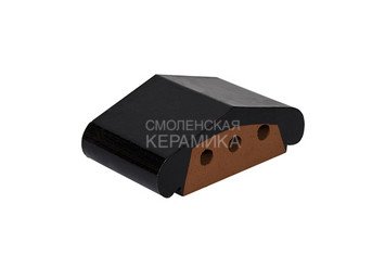 Профильный клинкерный кирпич ZG Clinker К12 темно-коричневый
