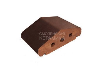 Профильный клинкерный кирпич ZG Clinker К12 вишневый