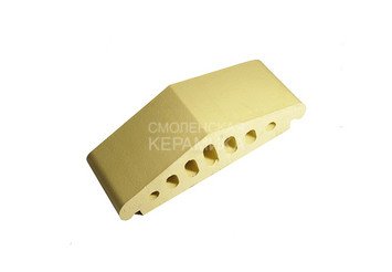 Профильный клинкерный кирпич ZG Clinker К25 желтый