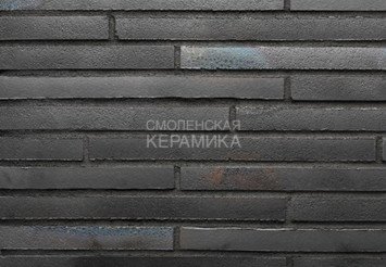 Ригельная клинкерная плитка Stroher 456 SCHWARZ-BLAU 14 мм