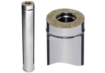 Сэндвич 1,0 м (AISI 430/0,8мм + нерж.) Ф250х350, Ferrum HF 30-50