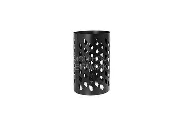 Сетка для камней на трубу "ДУБОВЫЙ ЛИСТ" BLACK, L-500