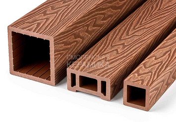 Система ограждений EasyDecking Wood-X, Коричневый