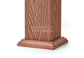 Система ограждений EasyDecking Wood-X, Коричневый