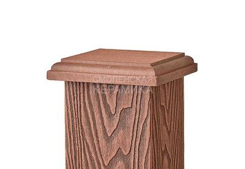 Система ограждений EasyDecking Wood-X, Коричневый