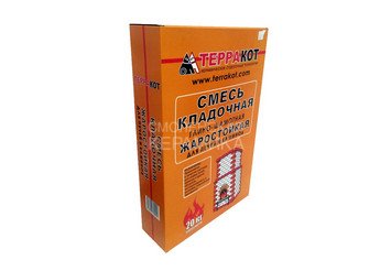 Смесь кладочная глино-шамотная «Терракот», 20 кг