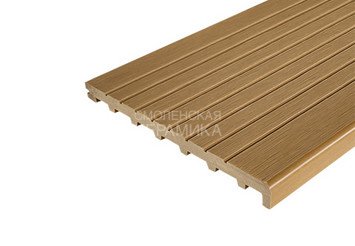Ступень ДПК Latitudo Step-320 полнотелая 320х24х4000 орех