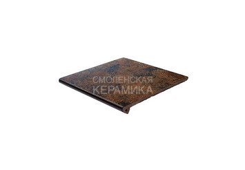 Ступень флорентинер Peldano C1 ,Exagres Metalica Cherry, 33x33 см