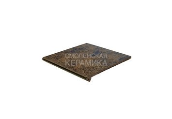Ступень флорентинер Peldano C1 ,Exagres Metalica Vulcano, 33x33 см