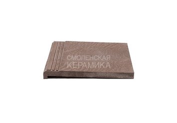 Ступень фронтальная для лестниц WEECO Берлин 34х33 cм, цвет шоколад