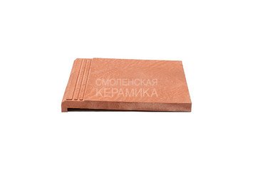 Ступень фронтальная для лестниц WEECO Берлин 34х33 cм, цвет терракот