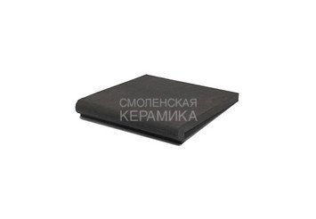 Ступень фронтальная для лестниц WEECO Флоренция 36х33 см, цвет графит