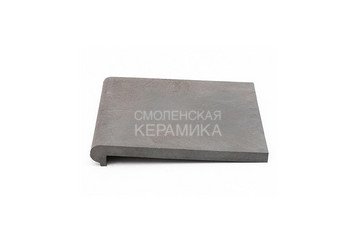 Ступень фронтальная для лестниц WEECO Флоренция 36х33 см, цвет серый, под заказ