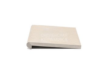 Ступень фронтальная для лестниц WEECO Флоренция 36х33 см, цвет светло-серый