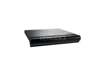 Ступень из полимерного композита рядовая ZKING Verona черная