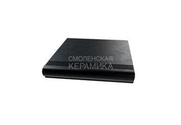 Ступень из полимерного композита рядовая ZKING Verona черная
