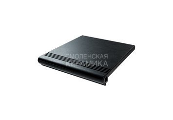 Ступень из полимерного композита рядовая ZKING Verona черная