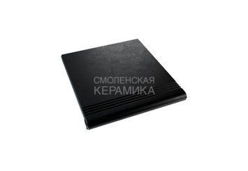 Ступень из полимерного композита рядовая ZKING Verona черная