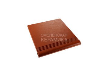 Ступень из полимерного композита рядовая ZKING Verona красная
