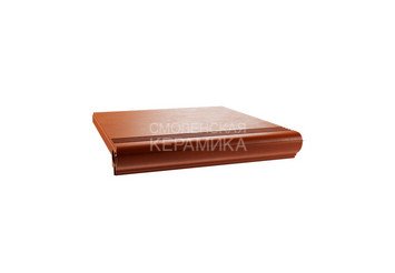 Ступень из полимерного композита рядовая ZKING Verona красная