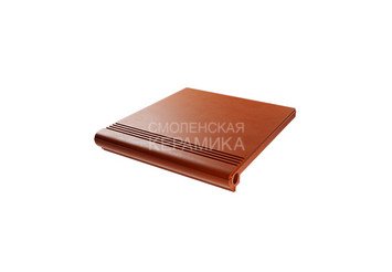 Ступень из полимерного композита рядовая ZKING Verona красная