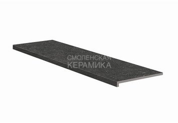 Ступень прямая противоскользящая Peldano recto 120, C3 Exagres Ardenas Antracita
