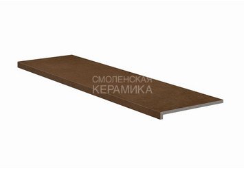 Ступень прямая противоскользящая Peldano recto 120, C3 Exagres Cosmos Corten